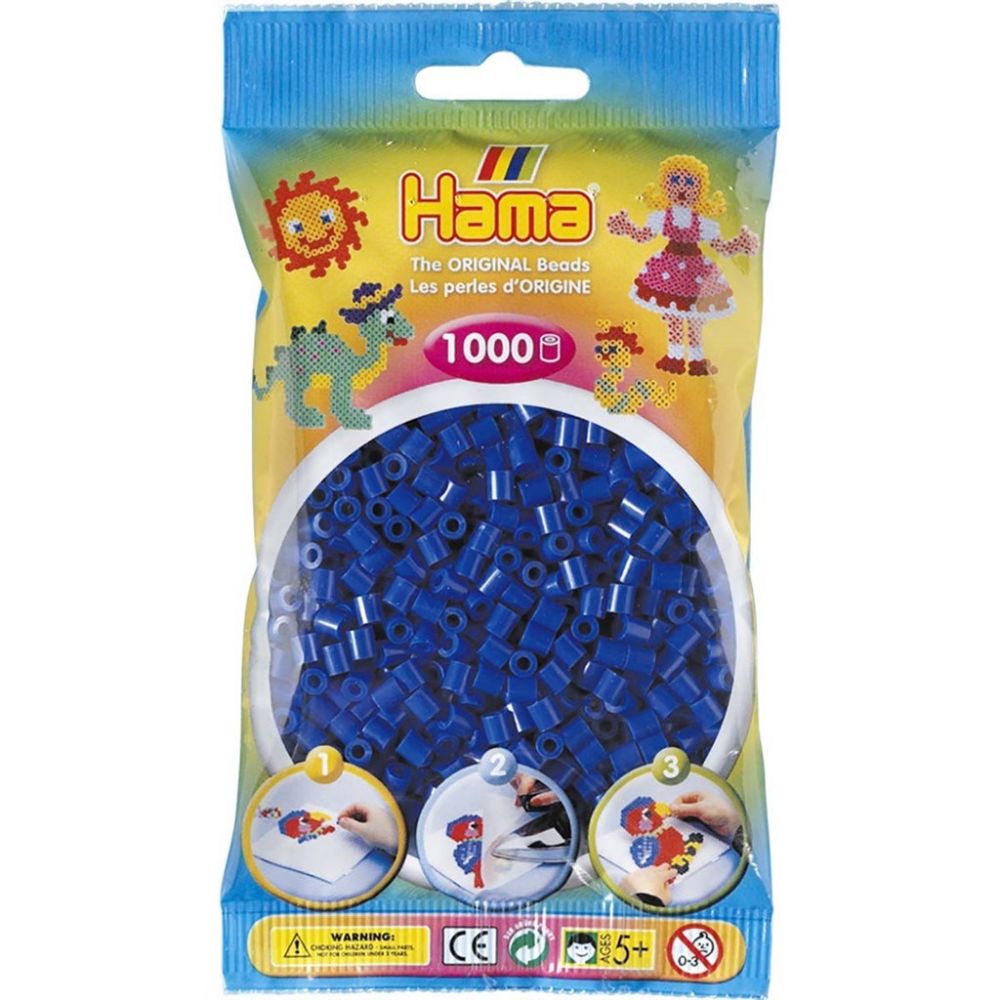 Hama Midi Beads 1000 pcs Blue
