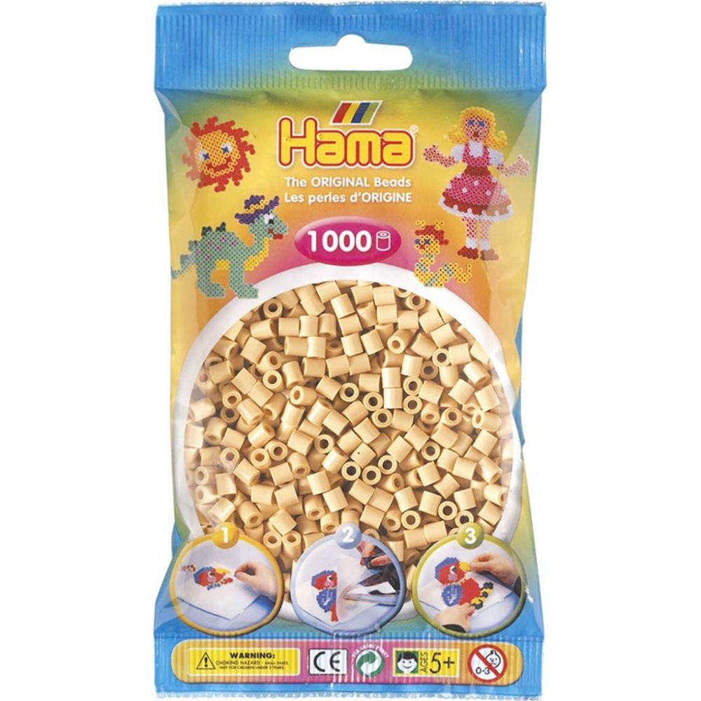 Hama Midi Beads 1000 pcs Beige