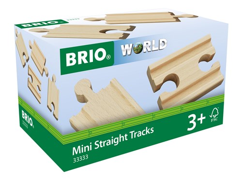 BRIO® Skinner rett mini 54mm, 1+1+2