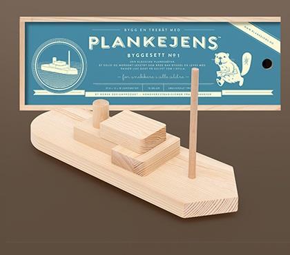 Plankejens – Plankebåt
