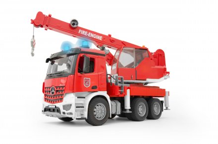 Bruder Arocs Fire Engine Crane Truck