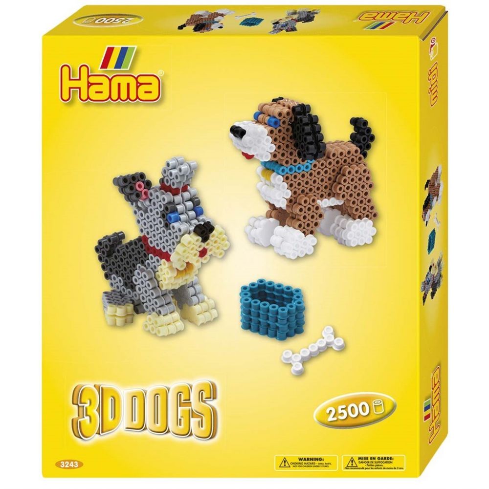 HAMA Midi gave boks 3D Hund – 2500 stk