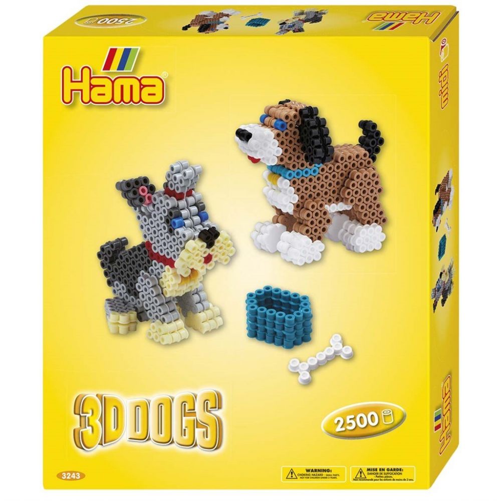 HAMA Midi gave boks 3D Hund – 2500 stk