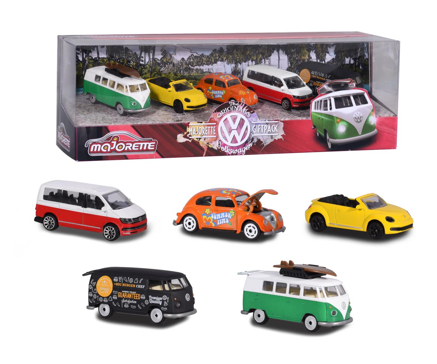 Majorette Volkswagen 5pk Gavepakke