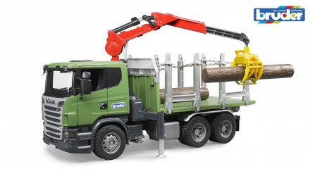 Bruder Scania R-series Timber Truck
