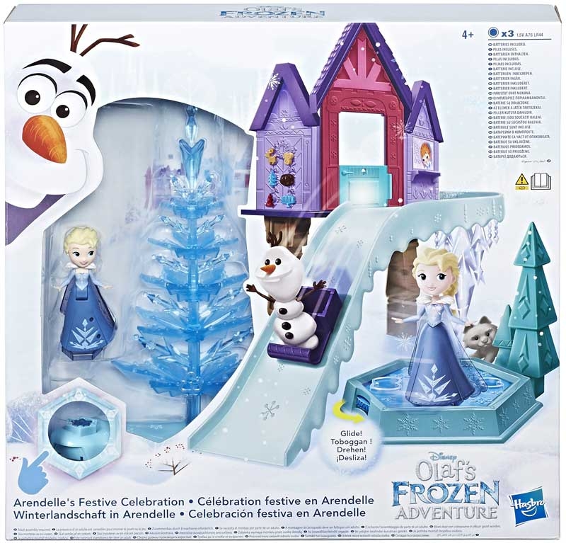 Frozen Small Doll Holiday Special Playset