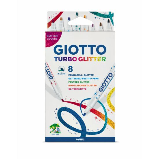 Giotto turbo glitter tusj