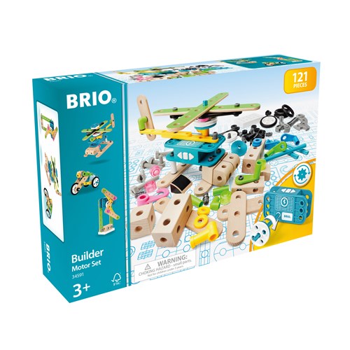 BRIO® Builder motorsett 121deler