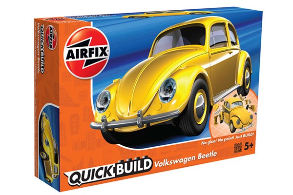 Quick Build Volkswagen Beetle - Yellow