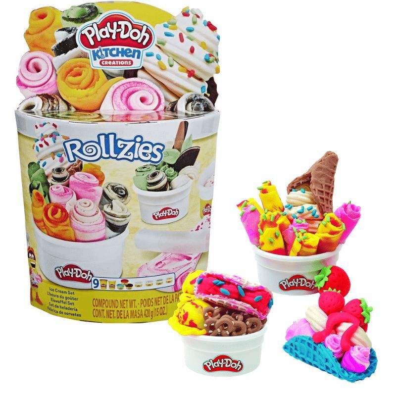 Play-Doh rolled ice cream 