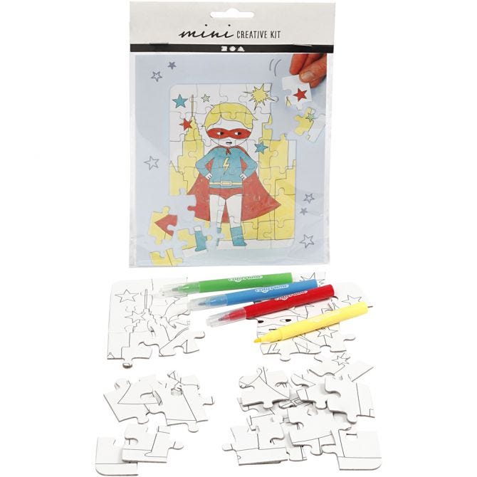 mini Creatice Kit Puslespill Gutt