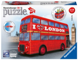 Puslespill 3D Londonbuss 216p