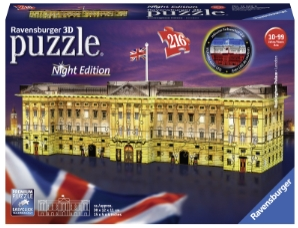 Puslespill 3D Buckingham Palace night edition 216p