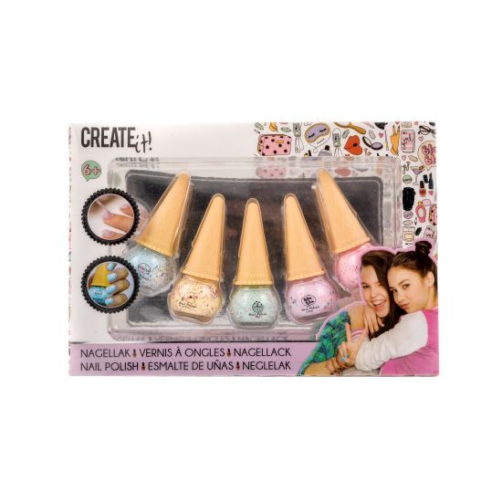 Create it! Nail polish icecream 5 in giftbox