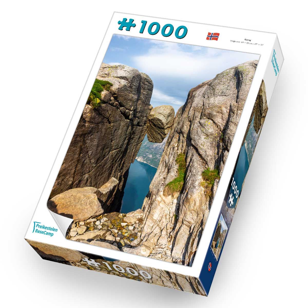 Puslespill 1000br Kjerag