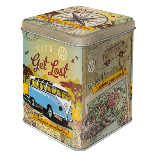 Volkswagen Bulli Let´s get lost teabox