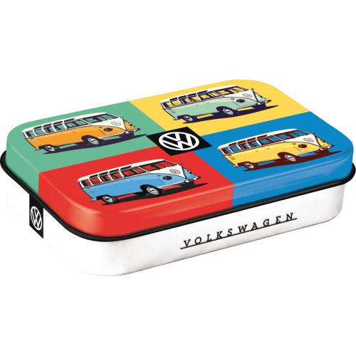 Volkswagen Bulli pop art mint box XL