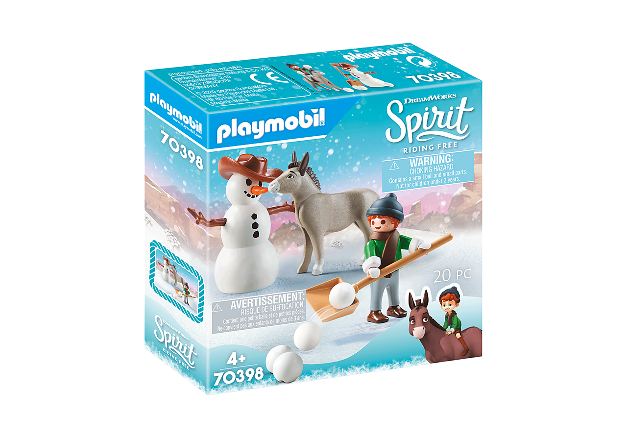 Playmobil Spirit Lek i snøen med snømann