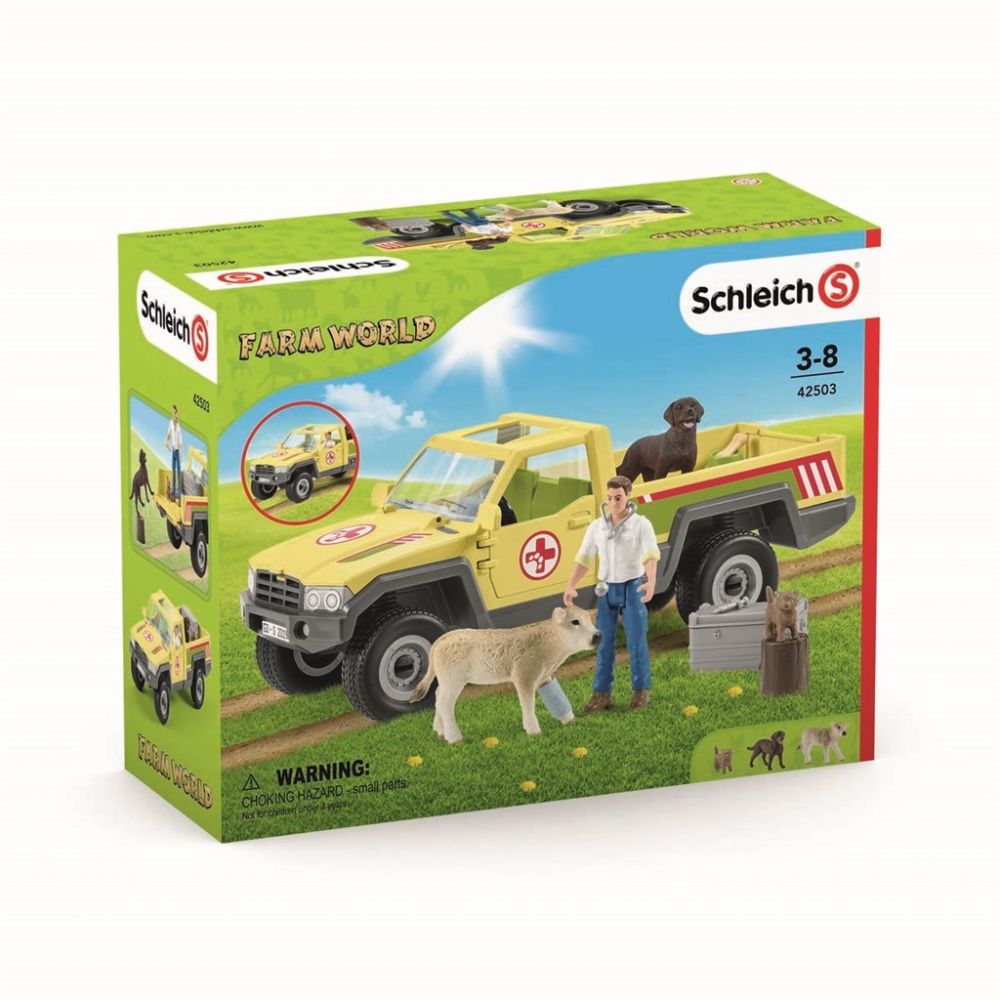 Schleich Veterinærbesøk på gården