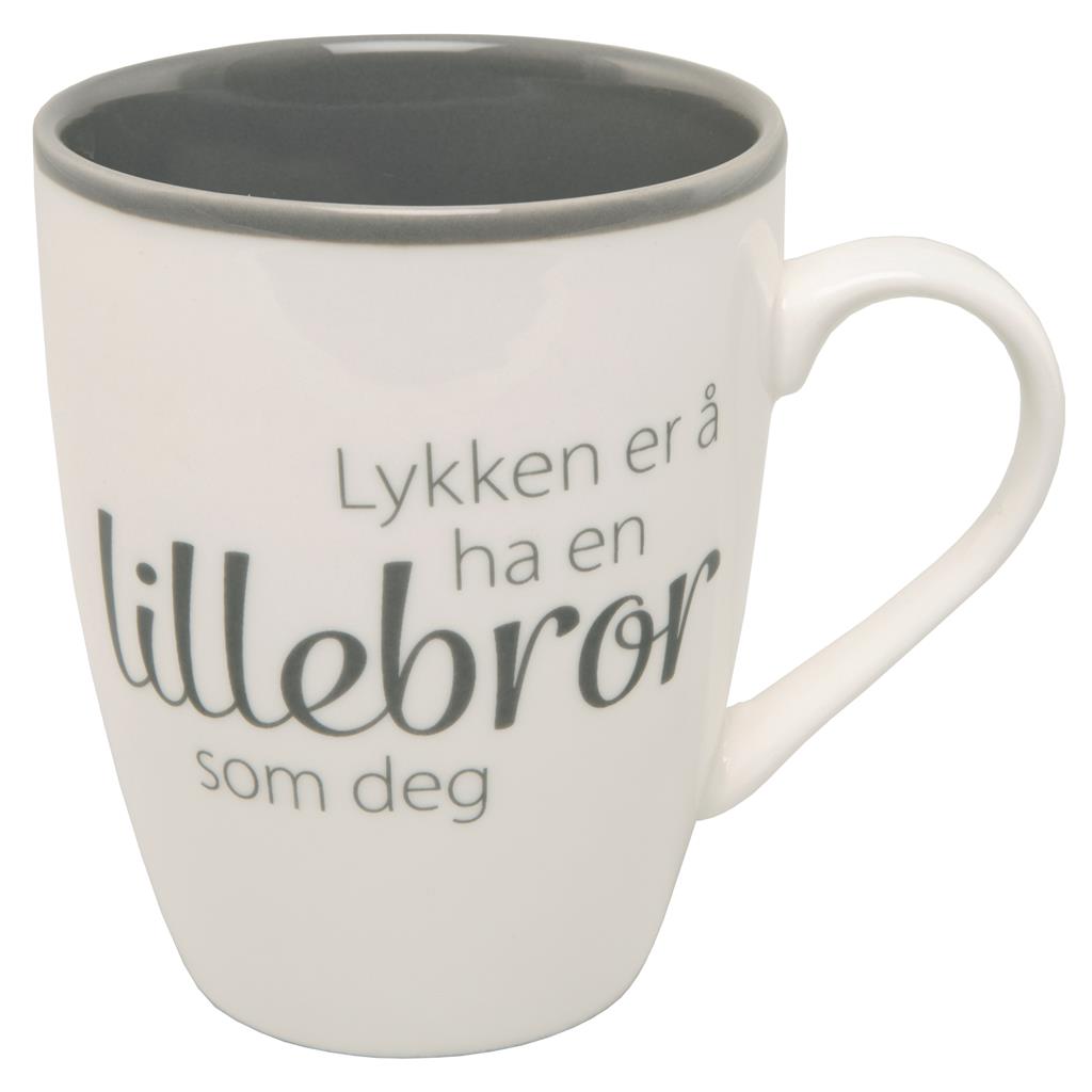 Krus Lykken er å ha en lillebror som deg