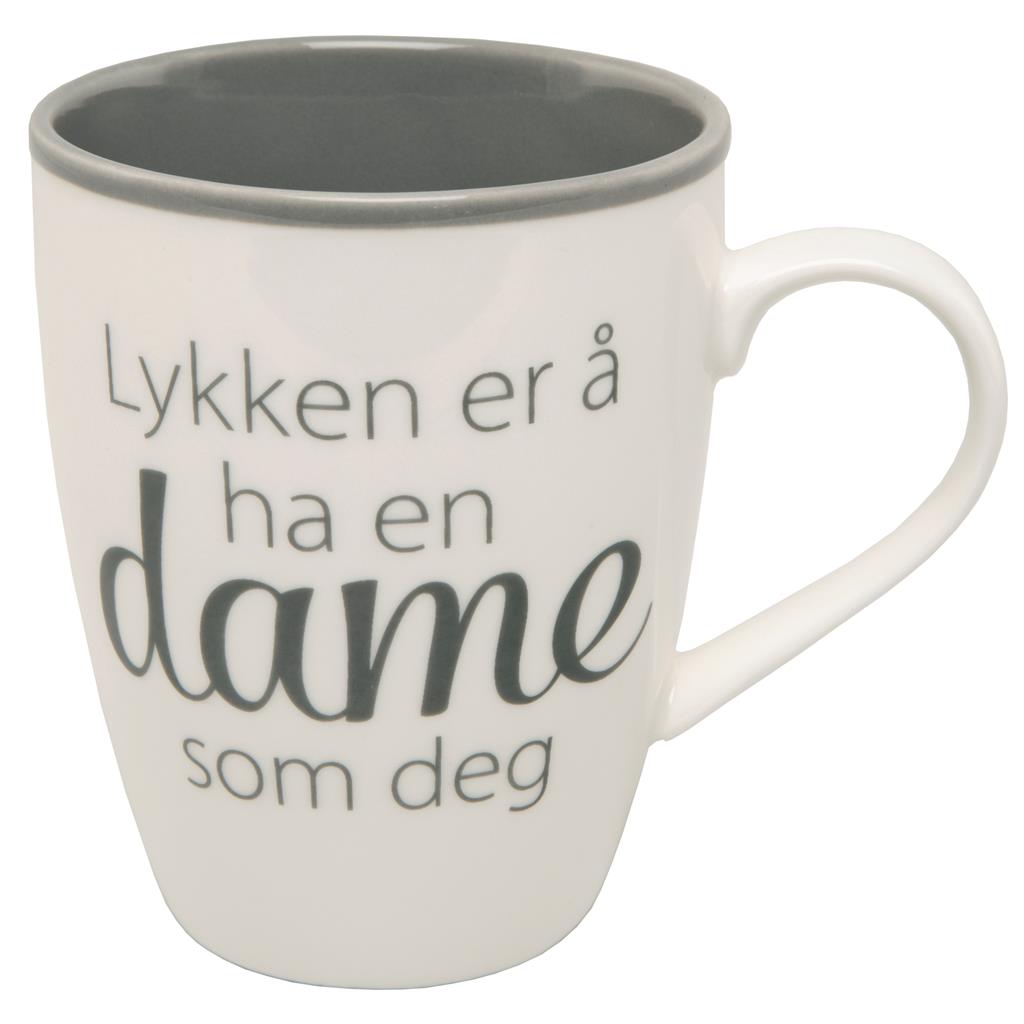 Krus Lykken er å ha en dame som deg