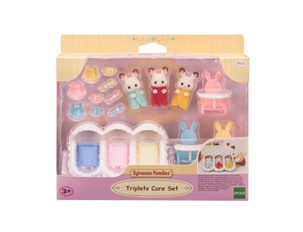 Sylvanian Triplets Care set