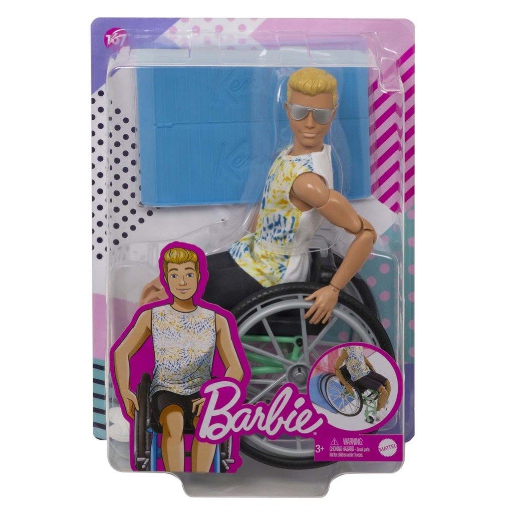 Barbie Ken i rullestol