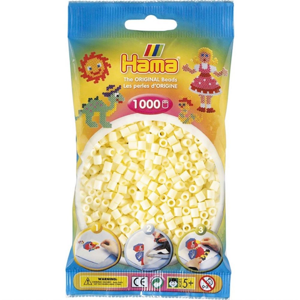 Hama Midi Beads 1000 pcs Cream