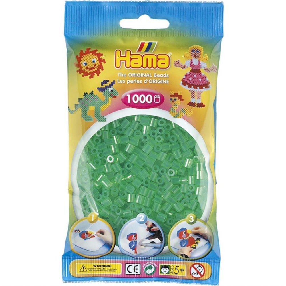 Hama Midi Beads 1000 pcs Tr green