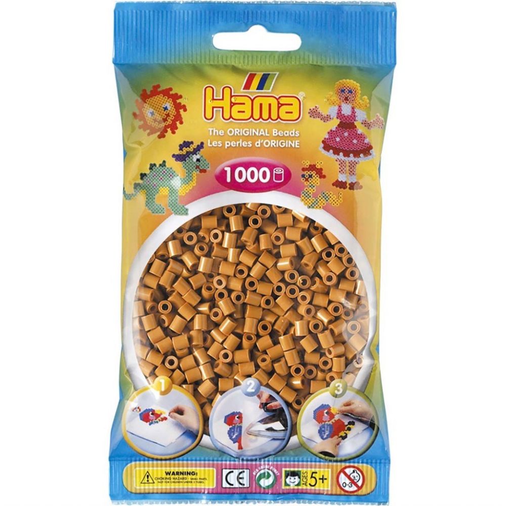Hama Midi Beads 1000 pcs Light brown
