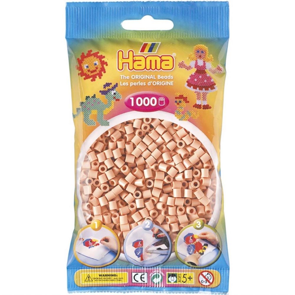 Hama Midi Beads 1000 pcs Matt Rose