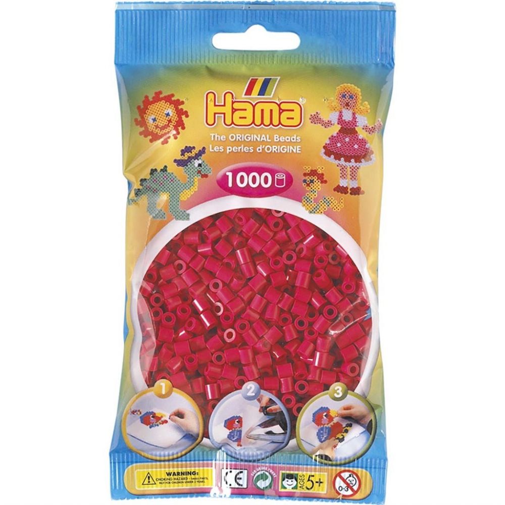 Hama Midi Beads 1000 pcs Claret