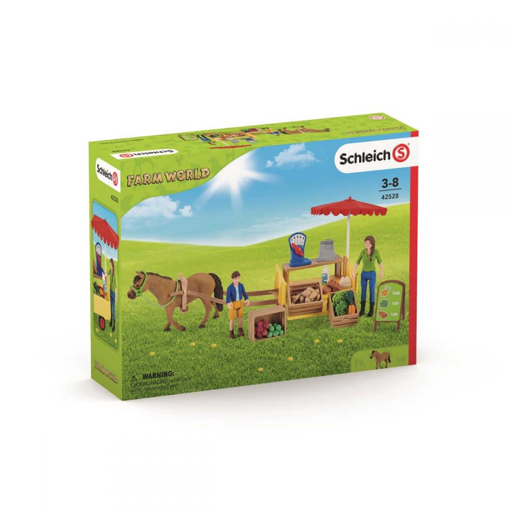 Schleich Sunny day mobile farm stand