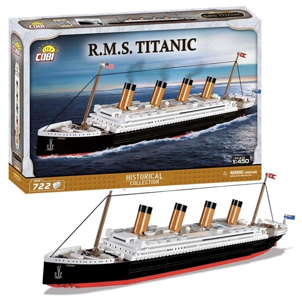 RMS Titanic – Scale 1:450 – 720 pcs