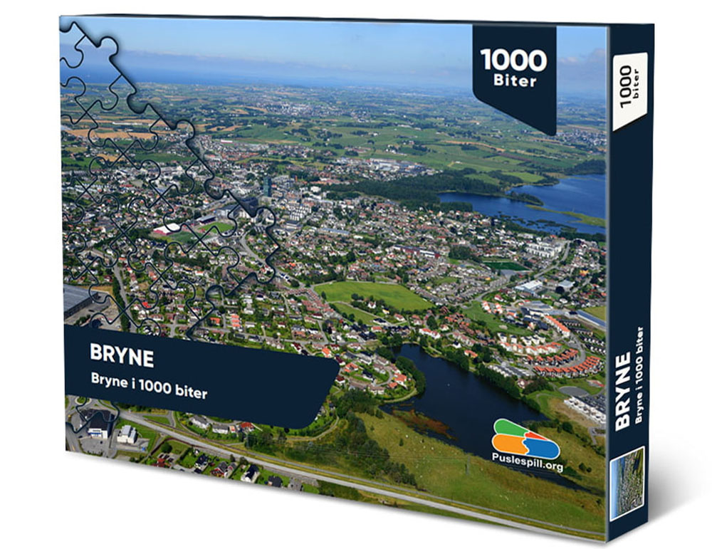 Puslespill Bryne 1000 brikker