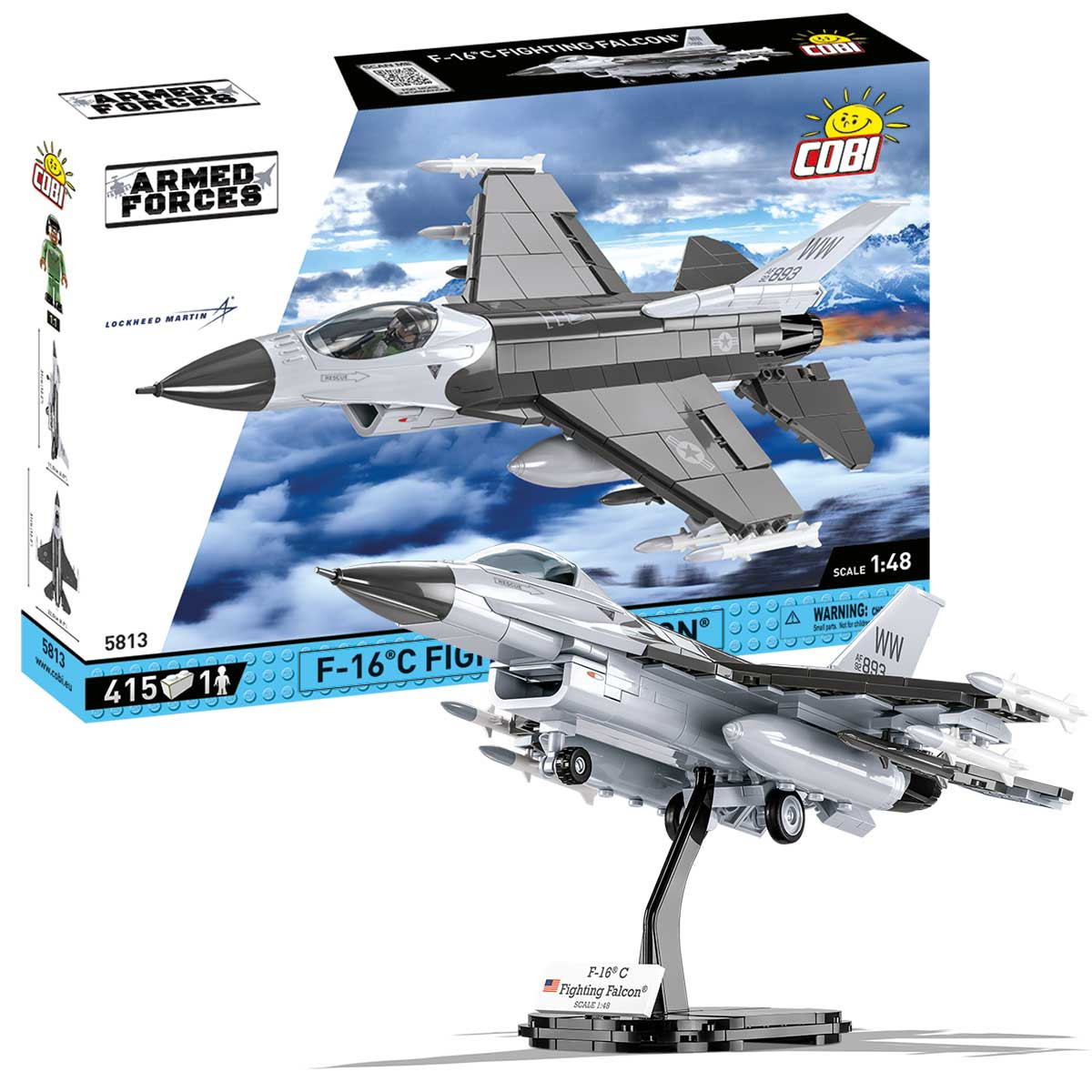 Cobi Armed Forces F-16 Fighting Falcon 415pcs 1:48