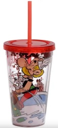 Asterix 500ml Dubbelväggig Återanvändbar Kopp med 