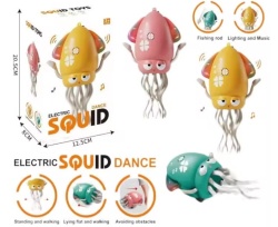 Squid Dance - elektrisk blekksprut