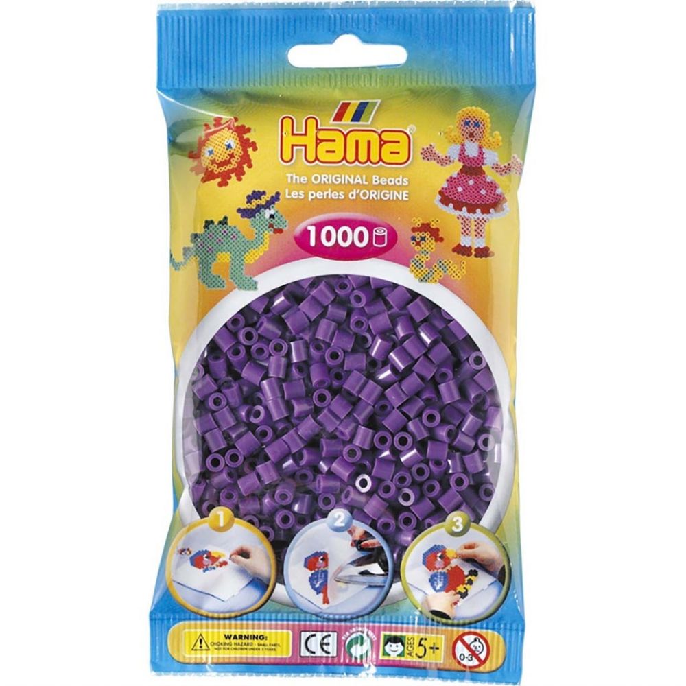 Hama Midi Beads 1000 pcs Purple