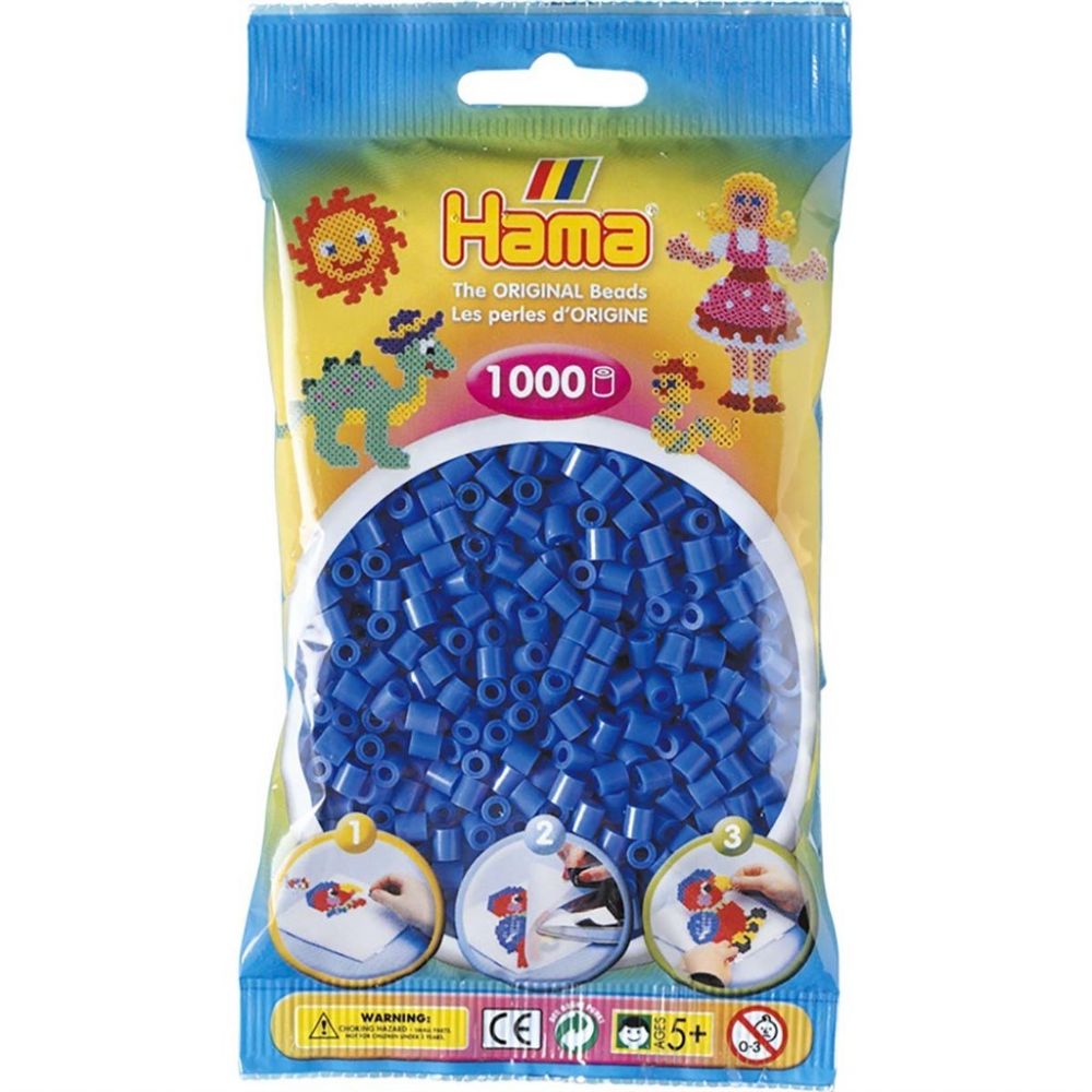 Hama Midi Beads 1000 pcs Light blue