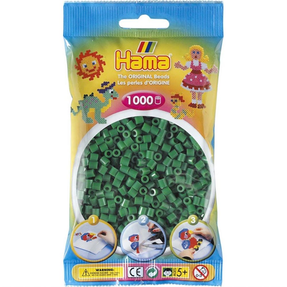 Hama Midi Beads 1000 pcs Green